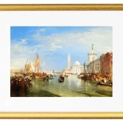 Venedig – Die Dogana und San Giorgio Maggiore – 1834