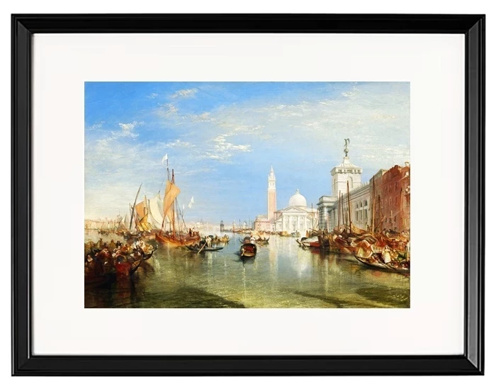 Venedig – Die Dogana und San Giorgio Maggiore – 1834