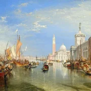 Venedig, die Dogana und San Giorgio Maggiore - 1834