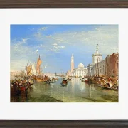 Venedig, die Dogana und San Giorgio Maggiore - 1834