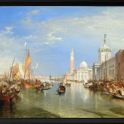 Venedig, die Dogana und San Giorgio Maggiore - 1834