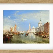 Venedig, die Dogana und San Giorgio Maggiore - 1834