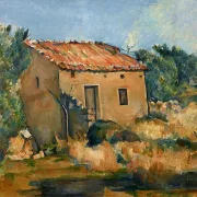 Forladt hus nær Aix en Provence - 1885