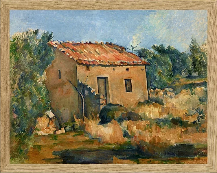 Forladt hus nær Aix en Provence - 1885