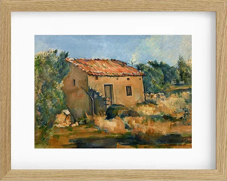 Forladt hus nær Aix en Provence - 1885