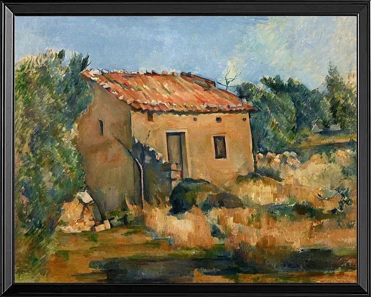 Forladt hus nær Aix en Provence - 1885