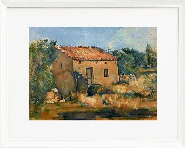 Forladt hus nær Aix en Provence - 1885
