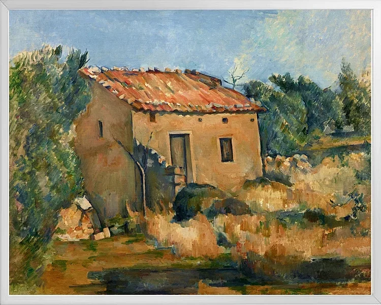 Forladt hus nær Aix en Provence - 1885