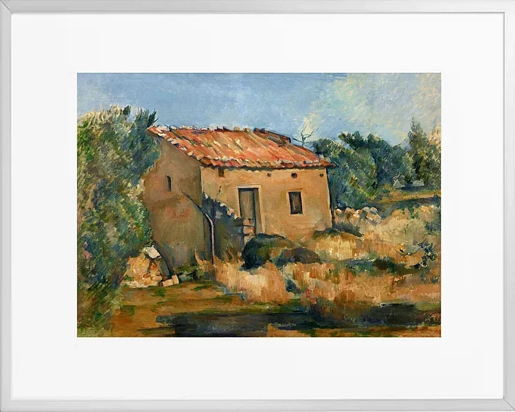 Forladt hus nær Aix en Provence - 1885