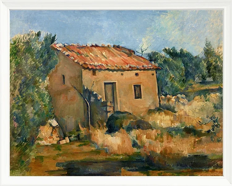 Forladt hus nær Aix en Provence - 1885