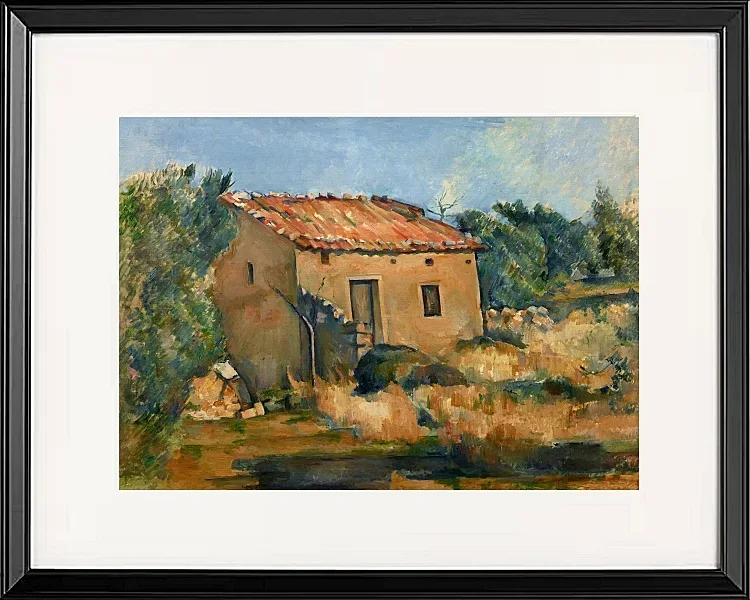Forladt hus nær Aix en Provence - 1885