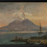 Vesuv von Posillipo aus gesehen - 1847