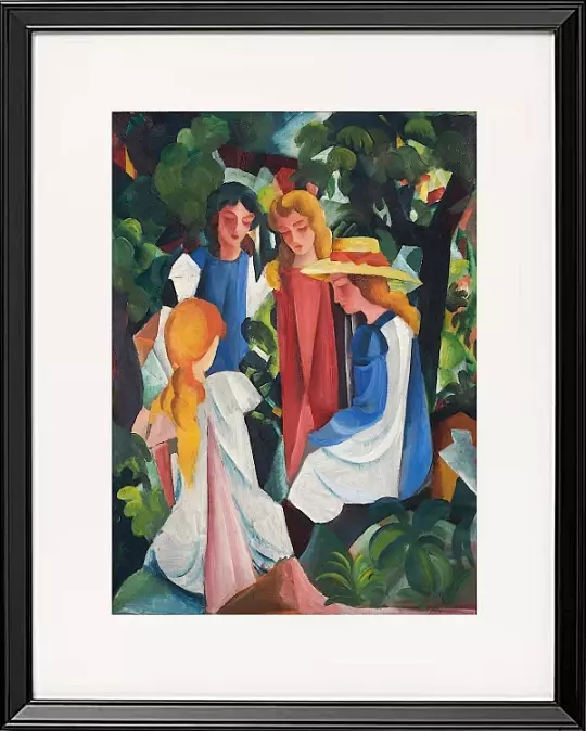 Vier Mädchen – 1912