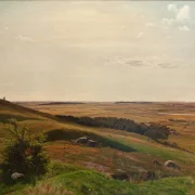 Vilhelm Kyhn – Erdrutsch bei Horsens 1858 | Giclée Kunstdruck gerahmt