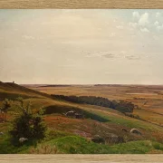 Vilhelm Kyhn – Erdrutsch bei Horsens 1858 | Giclée Kunstdruck gerahmt