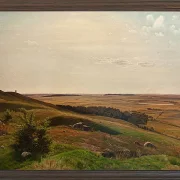 Vilhelm Kyhn – Erdrutsch bei Horsens 1858 | Giclée Kunstdruck gerahmt