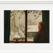 Vilhelm Kyhn – Tagträume 1858 | Giclée Kunstdruck gerahmt