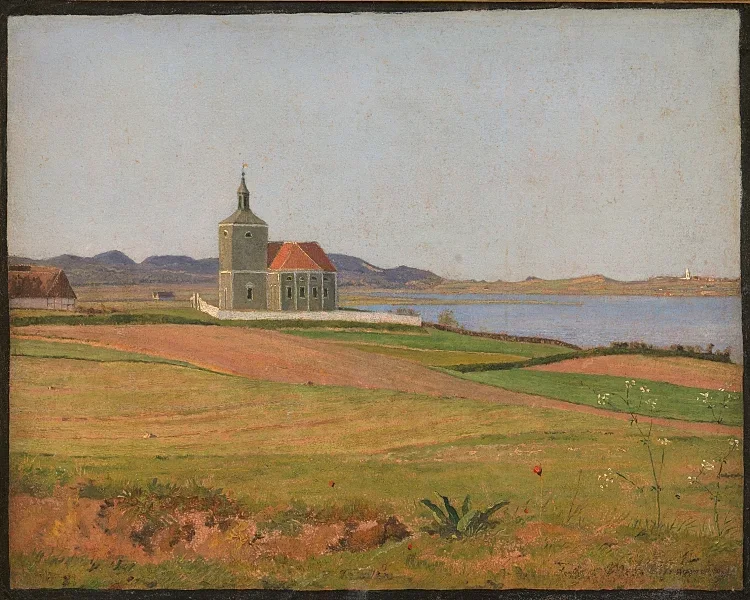 Vinderød-Kirche bei Frederiksværk – 1837