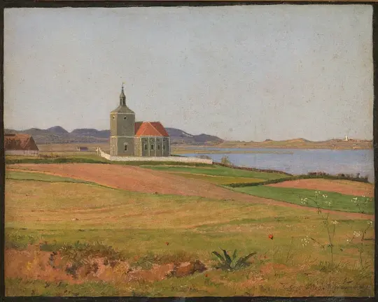 Vinderød-Kirche bei Frederiksværk – 1837