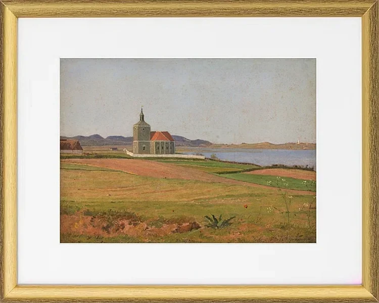 Vinderød-Kirche bei Frederiksværk – 1837