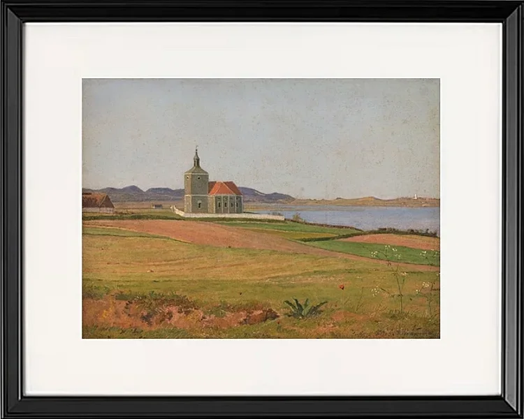 Vinderød-Kirche bei Frederiksværk – 1837