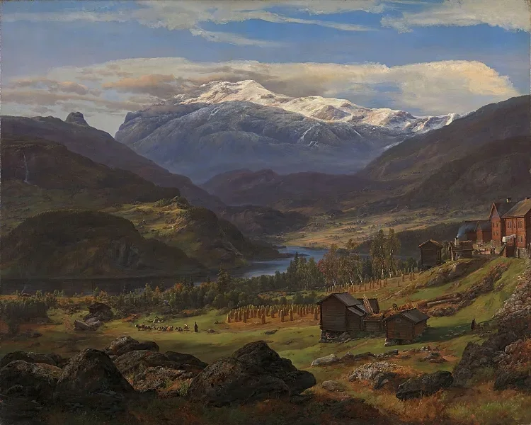 Von Hjelle in Valdres - 1851