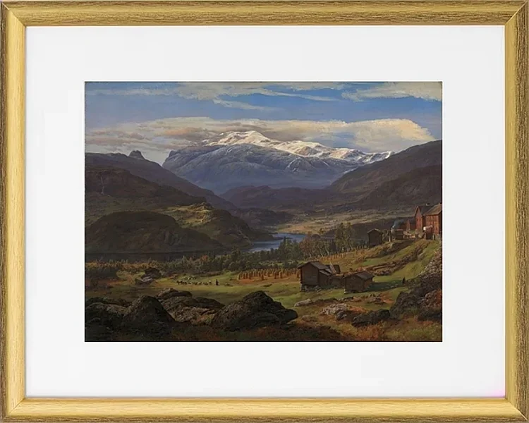 Von Hjelle in Valdres - 1851