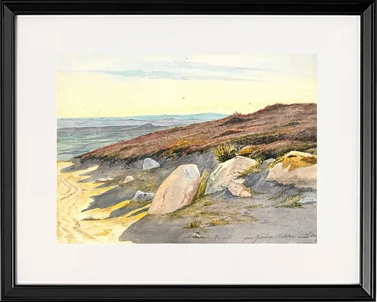 Von den Gærum-Hügeln in Vendsyssel – 1833