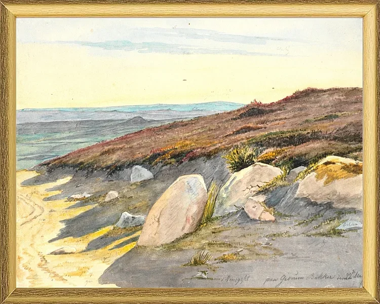 Von den Gærum-Hügeln in Vendsyssel – 1833