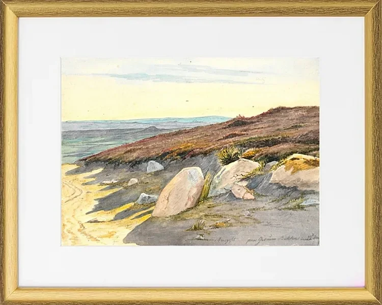 Von den Gærum-Hügeln in Vendsyssel – 1833