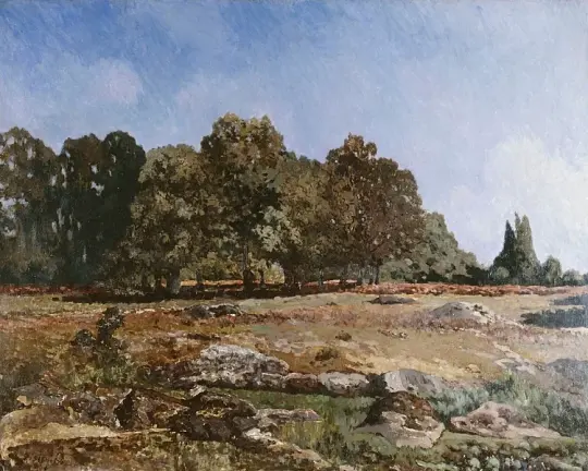 Waldrand von Fontainebleau – 1865