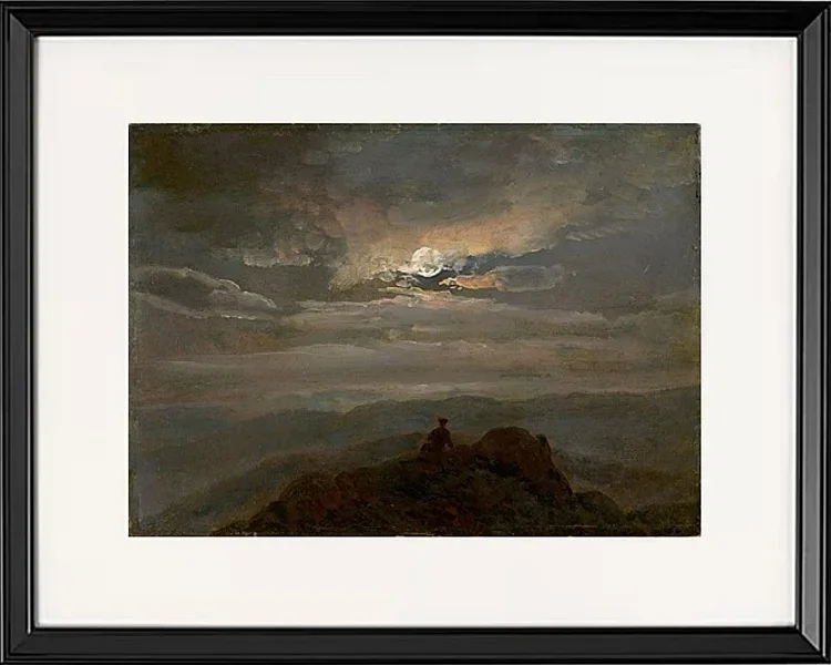 Wanderer auf einem Berggipfel - 1823