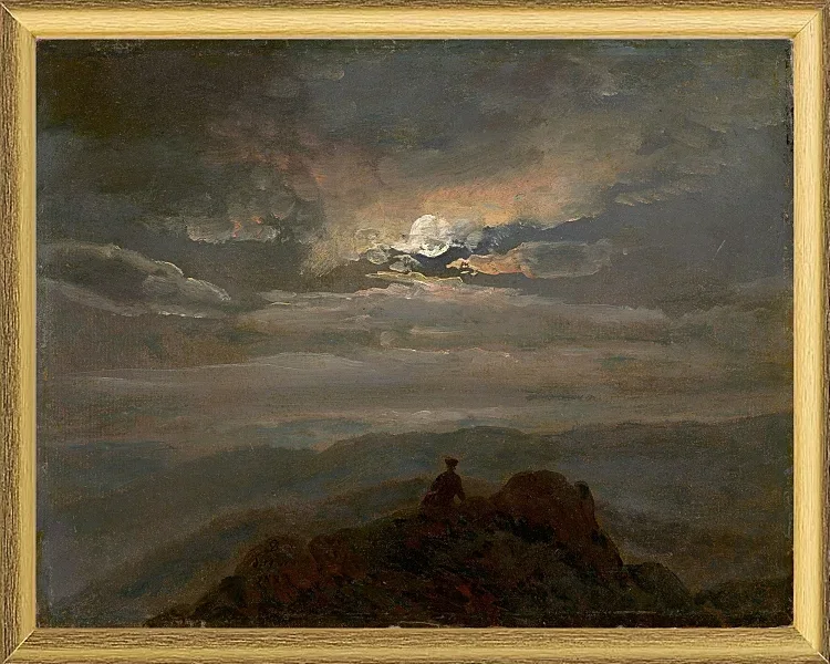 Wanderer auf einem Berggipfel - 1823