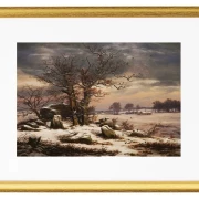 Winterlandschaft bei Vordingborg - 1827