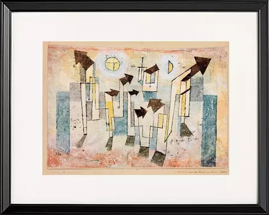 Wandgemälde vom Tempel der Sehnsucht – 1922