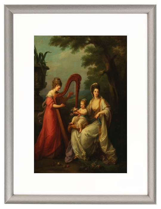 Gruppenporträt von Lady Elizabeth Smith-Stanley – 1778