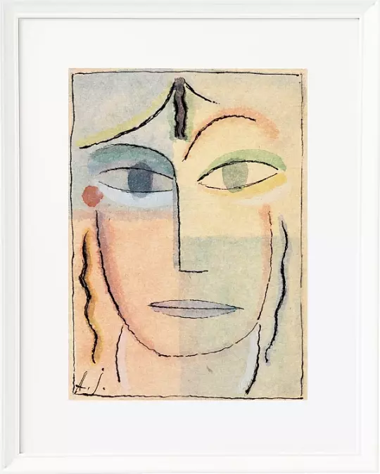 Weiblicher Kopf - 1920