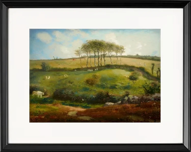 Weide bei Cherbourg - 1871