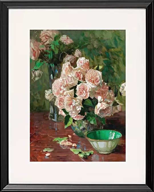 Weiße Rosen II - 1925