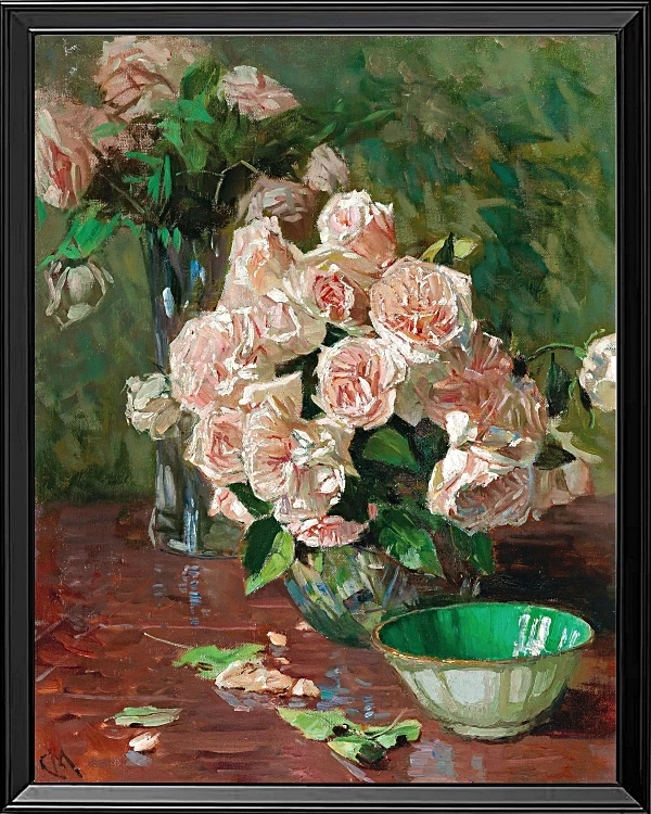 Hvide roser II - 1925