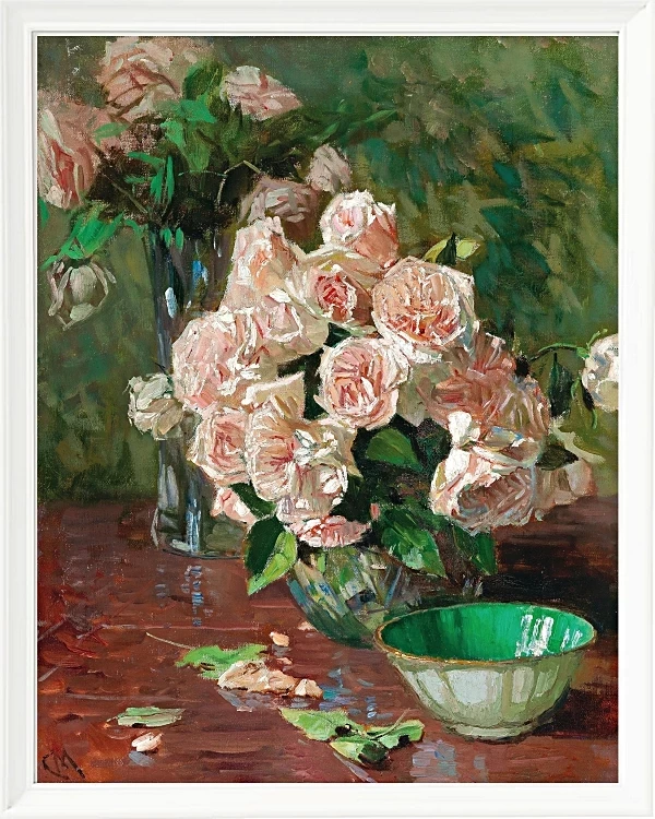 Hvide roser II - 1925