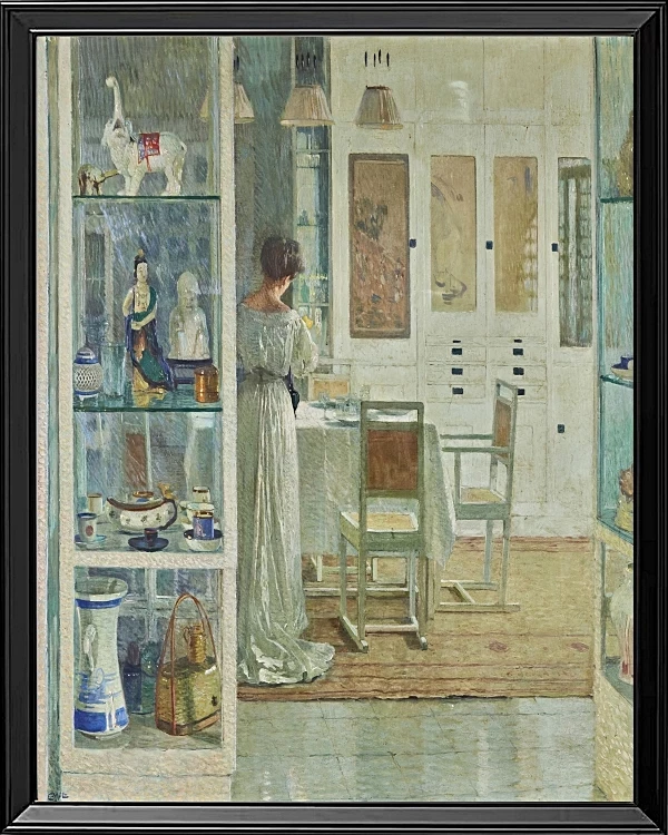 Hvidt interiør - 1905