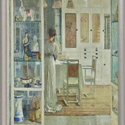 Hvidt interiør - 1905