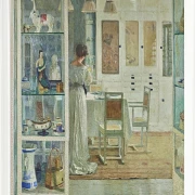 Hvidt interiør - 1905