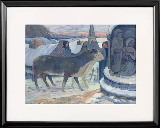 Weihnachtsnacht, der Segen der Ochsen - 1903