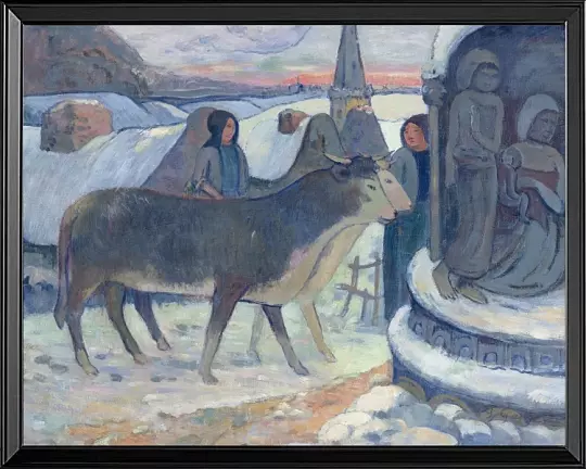 Weihnachtsnacht, der Segen der Ochsen - 1903