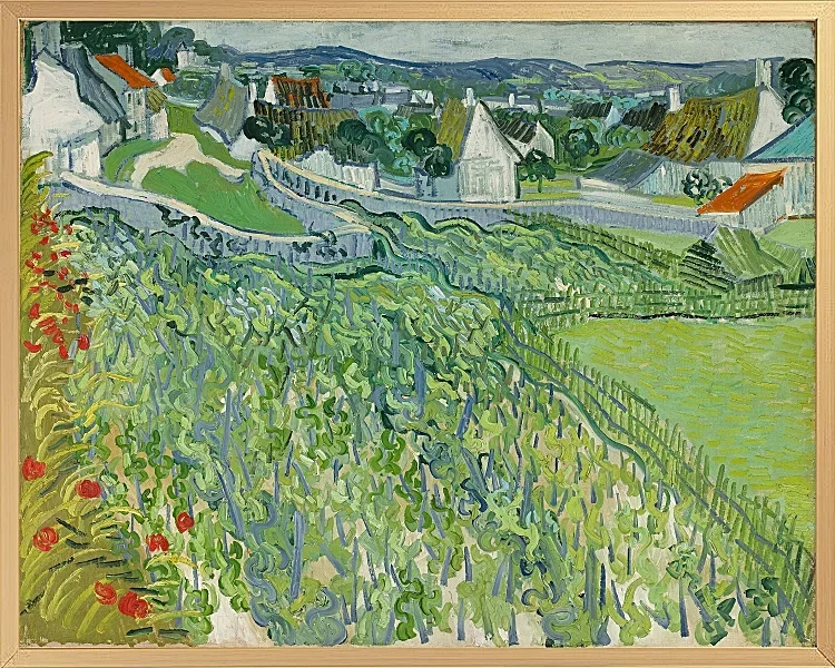 Weinberge bei Auvers - 1890
