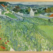 Weinberge bei Auvers - 1890