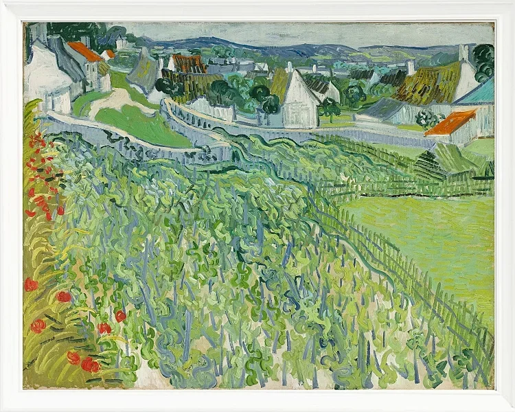 Weinberge bei Auvers - 1890