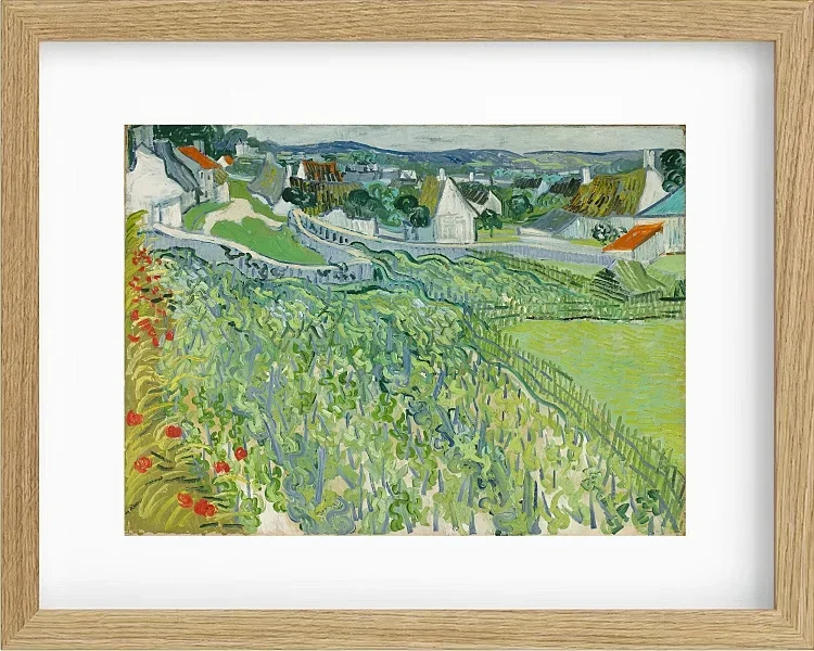 Weinberge bei Auvers - 1890